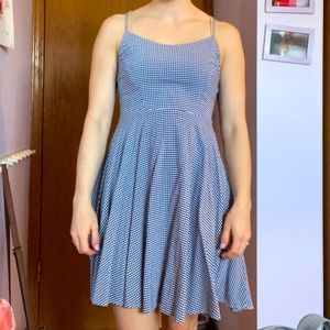 Picnic plaid summer dress